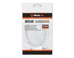  REAL-EL Pro USB2.0 AM-micro USB type B 1M  UAH -  2