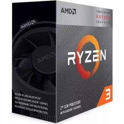 AMD Ryzen 3[Центральний процесор Ryzen 3 3200G 4C/4T 3.6/4.0GHz Boost 4Mb Radeon Vega 8 GPU Picasso AM4 65W Box] YD3200C5FHBOX