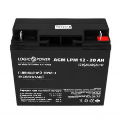      LogicPower LPM 12V 20AH (LPM 12 - 20 AH) AGM -  1