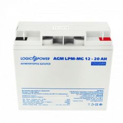   LogicPower 12V 20AH (LPM-MG 12 - 20 AH) AGM 