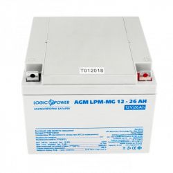   LogicPower 12V 26AH (LPM-MG 12 - 26 AH) AGM 
