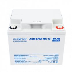   LogicPower 12V 40AH (LPM-MG 12 - 40 AH) AGM 