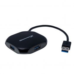  USB3.0 Grand-X GH-415 Black 4USB3.0