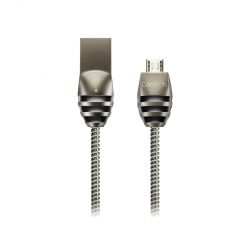  Micro USB Canyon Stylish Metal Sync & Charge Micro-USB Dark Gray 1m (CNS-USBM5DG) -  2