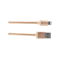 Кабель Lightning Canyon USB2.0 AM/Lightning Golden 1m (CNS-MFIC3GO) - Картинка 2