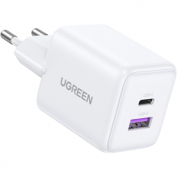 �������� ������� Ugreen X516 2xUSB 30W (USB-A + USB-C) White (65015) - �������� 3
