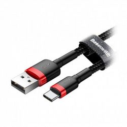  Baseus Cafule Series USB-USB-C, 1 Red/Black (CATKLF-B91) -  3