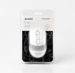 Мышь беспроводная A4Tech FG10 White USB - Картинка 5