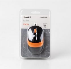 Мишка A4Tech FM10 Black/Orange USB - Картинка 4
