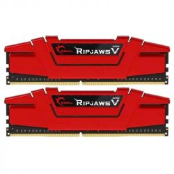 '  ' DDR4 32GB (2x16GB) 2666 MHz Ripjaws V Red G.Skill (F4-2666C19D-32GVR) -  1