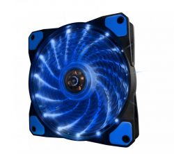  120 mm Frime Iris LED Fan 15LED Blue (FLF-HB120B15), 120x120x25mm -  1