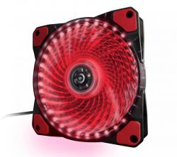  120 mm Frime Iris LED Fan 33LED Red (FLF-HB120R33), 120x120x25mm -  1