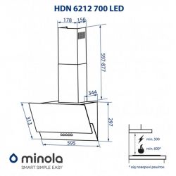  Minola HDN 6212 BL 700 LED -  11