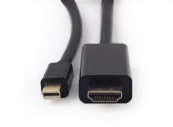  Cablexpert (CC-mDP-HDMI-6) miniDisplayport - HDMI, /, 1.8,  -  3