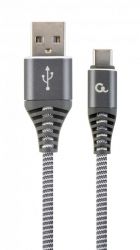  Cablexpert (CC-USB2B-AMCM-1M-WB2) USB 2.0 A - USB Type-C, , 1,  -  1