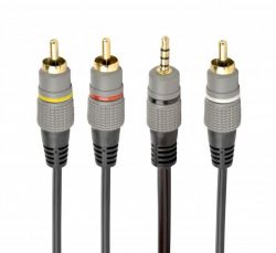   3.5 Jack (4pin) to 3RCA 1.5m Cablexpert (CCAP-4P3R-1.5M)