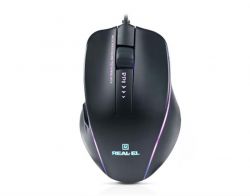Мышь REAL-EL RM-747 Black USB UAH - Картинка 4