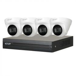 Комплект видеонаблюдения Dahua NVR1B04HC-4P/E/4-T1B20 EZIP-KIT