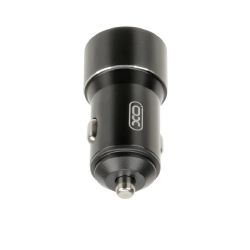 Автомобильное зарядное устройство XO CC30 (2USB, 2.4A) Black (6920680872756) - Картинка 2