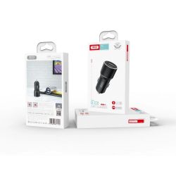 Автомобильное зарядное устройство XO CC30 (2USB, 2.4A) Black (6920680872756) - Картинка 3