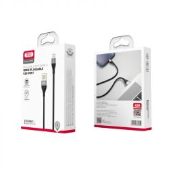 ������ XO NB188 USB - Lightning, (M/M), 2.4A 1 � Gray (6920680879694) - �������� 2