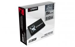 SSD  Kingston KC600 512GB 2.5" SATAIII 3D TLC (SKC600B/512G) Bundle Box -  3