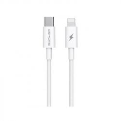 Кабель WK WDC-168 USB Type-C - Lightning (M/M), 1 м, 20W, White (6941027631652) - Картинка 2