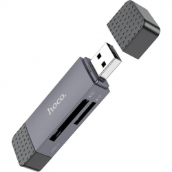 ��������� Hoco HB45 Spirit 2-in-1 USB/USB Type-C 2.0 Black (6942007620512)