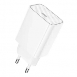 ��������� �������� ������� Hoco C143A (1USB-C, 3�) 20W White (6942007652063) - �������� 4
