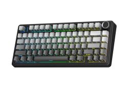 Клавиатура беспроводная Aula F75 Gasket Reaper switch Black/Grey (6948391209913) - Картинка 2