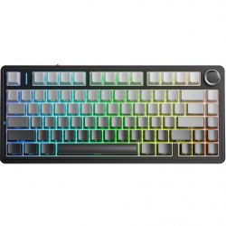 Клавиатура беспроводная Aula F75 Gasket Reaper switch Black/Grey (6948391209913) - Картинка 6