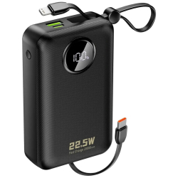 ������������� ��������� ������� Dudao K14+ 20000mAh 22.5W Black (6977196680016)