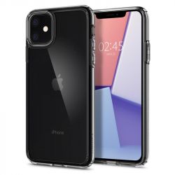 Чохол-накладка Spigen Crystal Hybrid для Apple iPhone 11 Crystal Clear (076CS27086) - Картинка 2