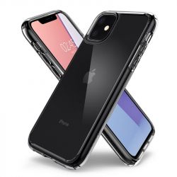 Чохол-накладка Spigen Crystal Hybrid для Apple iPhone 11 Crystal Clear (076CS27086) - Картинка 5
