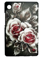 Чeхол BeCover Smart Case для Samsung Galaxy Tab A9 SM-X115 8.7" Black Rose (711266) - Картинка 2