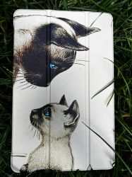 Чeхол BeCover Smart Case для Samsung Galaxy Tab A9 SM-X115 8.7" Cat (711267) - Картинка 5