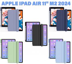 �e��� BeCover Tri Fold Soft TPU � ���������� Apple Pencil ��� Apple iPad Air 11" M2 2024 Deep Blue (711401) - �������� 7