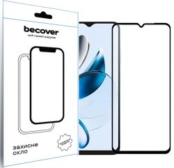 Защитное стекло BeCover для Oscal Tiger 10 Black (711578) - Картинка 2