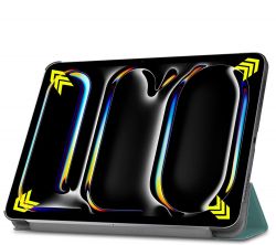 Чохол-книжка BeCover Smart Case для Apple iPad Pro 11" M4 2024 Dark Green (711623) - Картинка 8