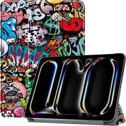 Чохол-книжка BeCover Smart Case для Apple iPad Pro 11" M4 2024 Graffiti (711637) - Картинка 2