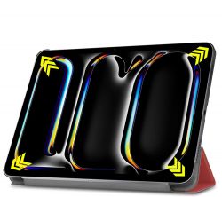 Чохол-книжка BeCover Smart Case для Apple iPad Pro 13" M4 2024 Red Wine (711647) - Картинка 5