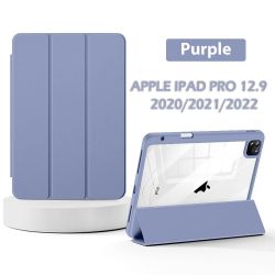 �����-������ BeCover Soft Edge TPU � ��������� Apple Pencil ��� Apple iPad Pro 12.9 2020/2021/2022 Purple (711710)