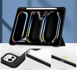 Чeхол-книжка BeCover Soft Edge TPU с креплением Apple Pencil для Apple iPad Pro 11" M4 2024 Black (711714) - Картинка 4