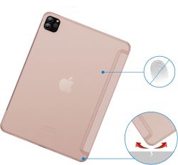 Чохол-книжка BeCover Tri Fold Hard для Apple iPad Pro 12.9 2020/2021/2022 Pink (711721) - Картинка 2