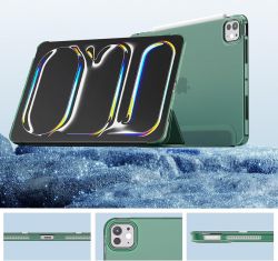 Чeхол-книжка BeCover Tri Fold Hard для Apple iPad Pro 11" M4 2024 Dark Green (711727) - Картинка 2