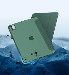 Чeхол-книжка BeCover Tri Fold Hard для Apple iPad Pro 11" M4 2024 Dark Green (711727) - Картинка 4