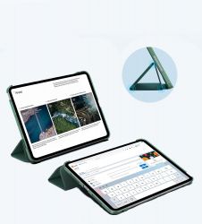 Чeхол-книжка BeCover Tri Fold Hard для Apple iPad Pro 11" M4 2024 Dark Green (711727) - Картинка 5