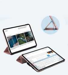 Чeхол-книжка BeCover Tri Fold Hard для Apple iPad Pro 11" M4 2024 Pink (711728) - Картинка 5