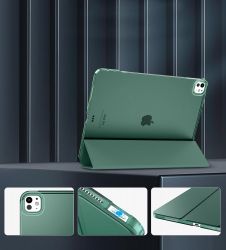 Чохол-книжка BeCover Tri Fold Hard для Apple iPad Pro 13" M4 2024 Dark Green (711731) - Картинка 3
