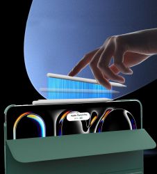 Чохол-книжка BeCover Tri Fold Hard для Apple iPad Pro 13" M4 2024 Dark Green (711731) - Картинка 4